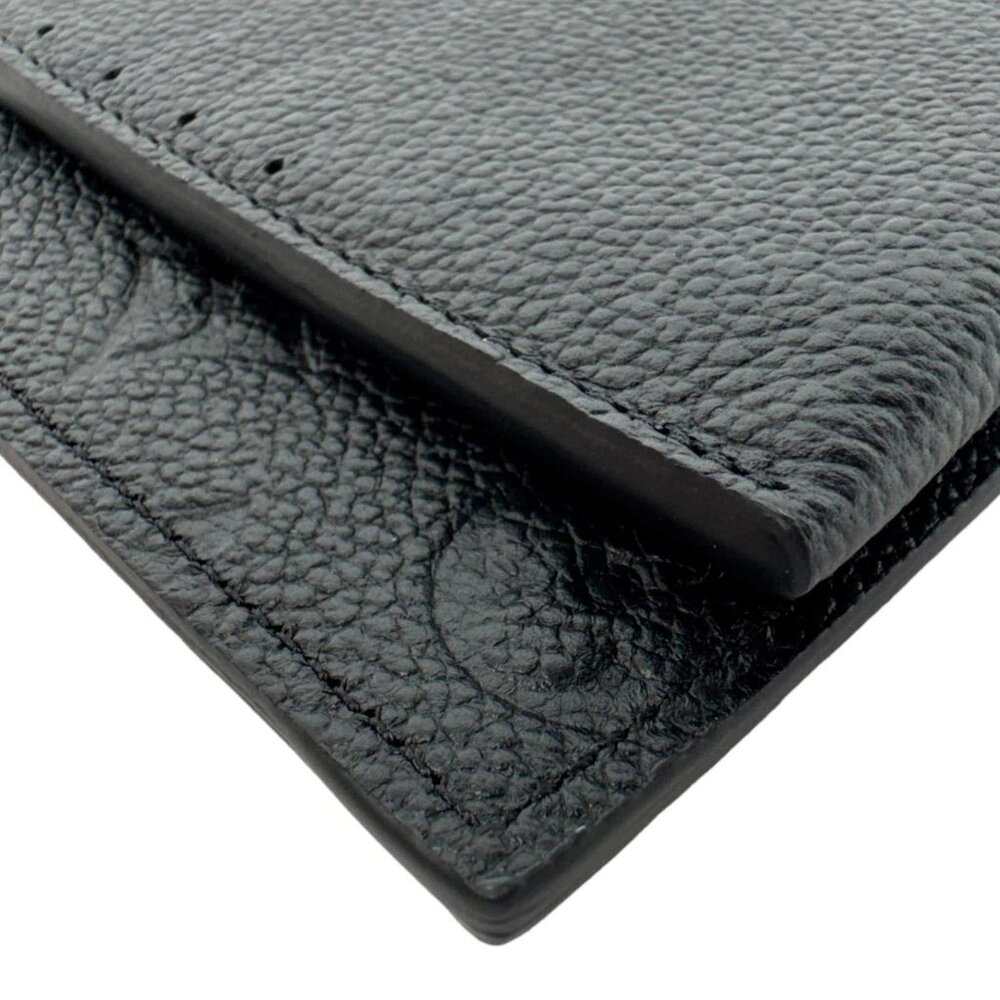 Louis Vuitton  Monogram Empreinte Leather Insert Card Holder Black - Picture 7 of 11